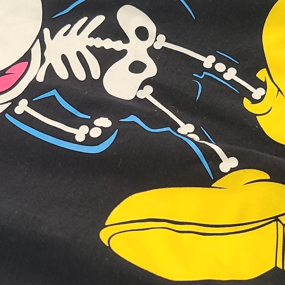 Disney Halloween Xray mickey mouse shirt black XS - Picture 3 of 5